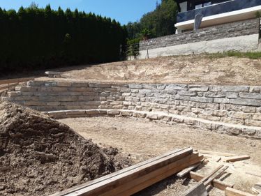 Steinschlichtungen | Erdbau Bachler | Abtenau