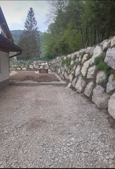 Steinschlichtungen | Erdbau Bachler | Abtenau